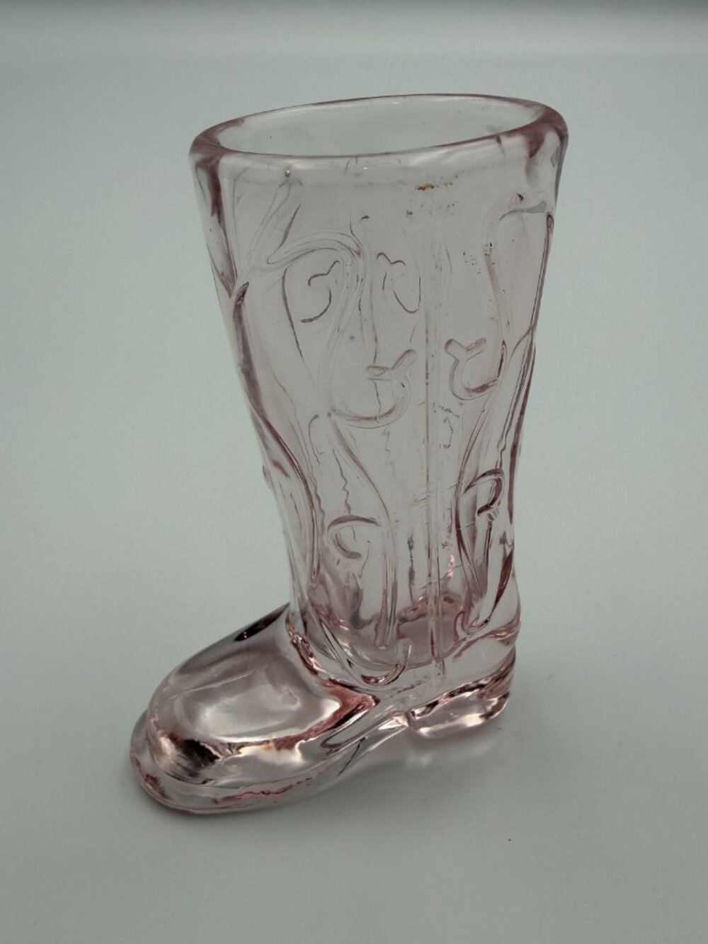 Cowboy Boot Shot Glasses Blush Pink Set of 6 0.75oz Western Barware Party NIB - Picture 15 of 16